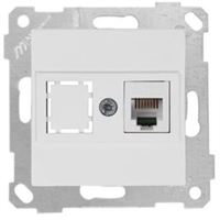 RİTA MEK TUŞ TELEFON PRİZİ 1XRJ12 BEYAZ 1